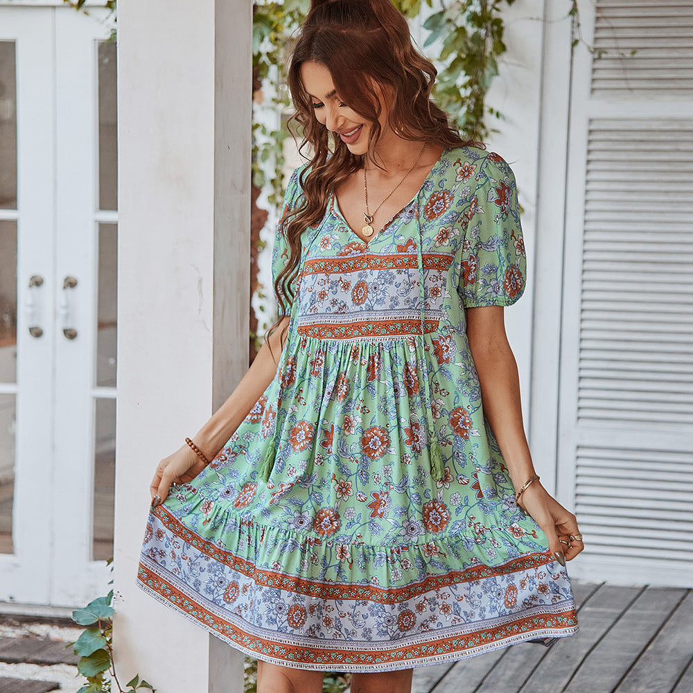 Lydia | A-line Mini Dress