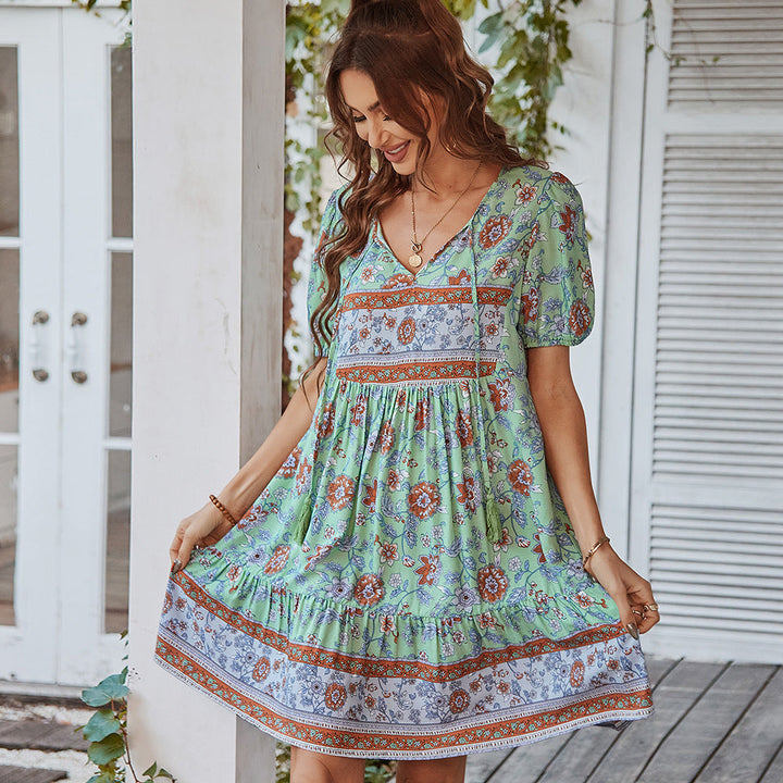 Lydia | A-line Mini Dress