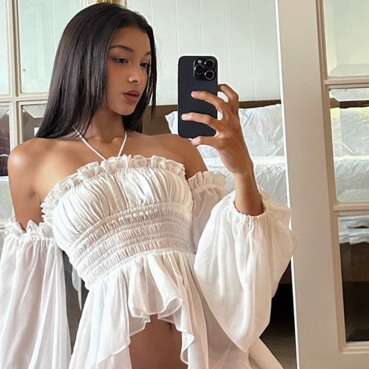 Aurelia | Ruffle Off-Shoulder Top