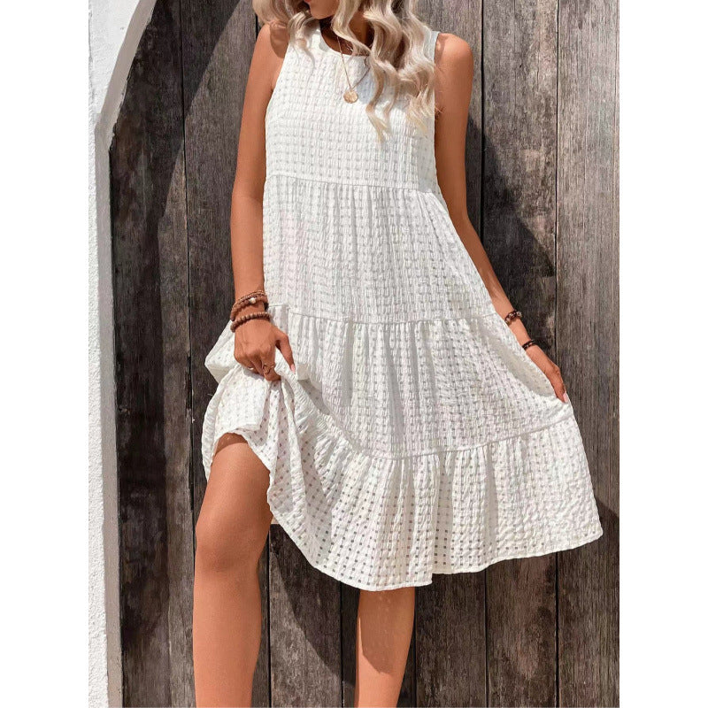 Iris | Sleeveless Casual Dress