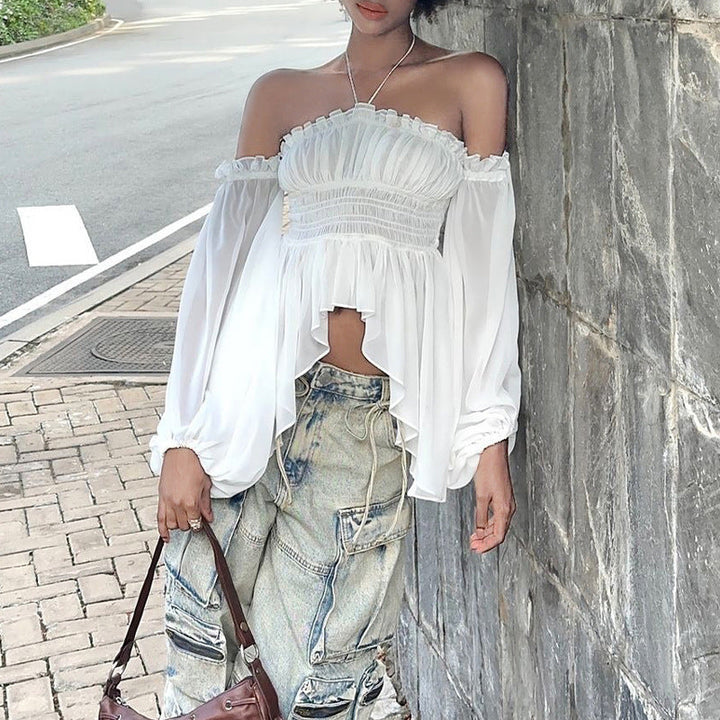 Aurelia | Ruffle Off-Shoulder Top