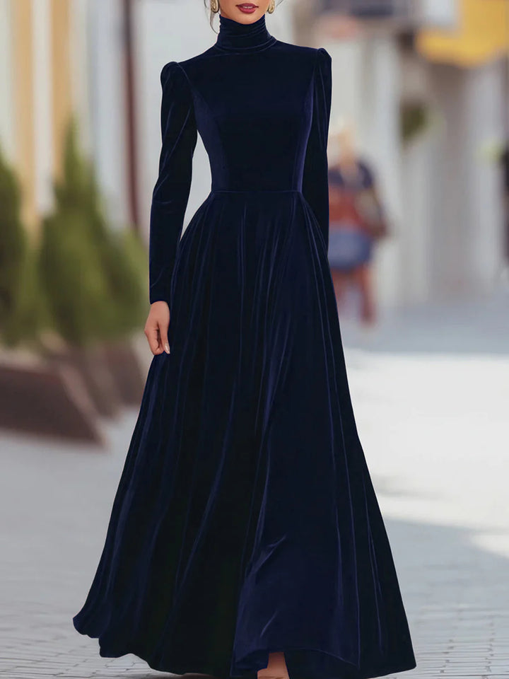 Cassandra | Elegant Velvet Dress