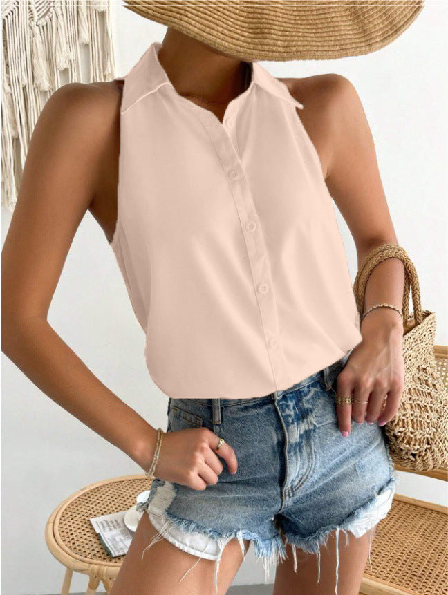Isolde | Sleeveless Blouse
