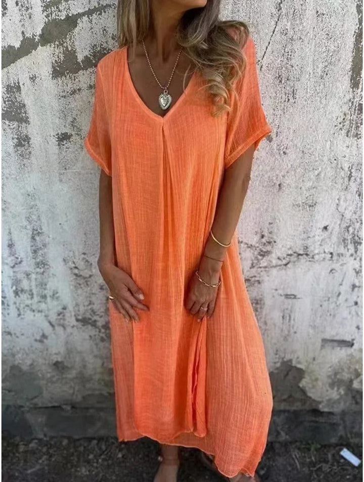 Elara | V-Neck Dress