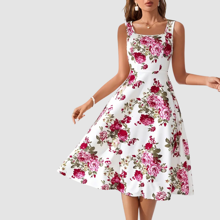 Sienna | Floral A-Line Dress