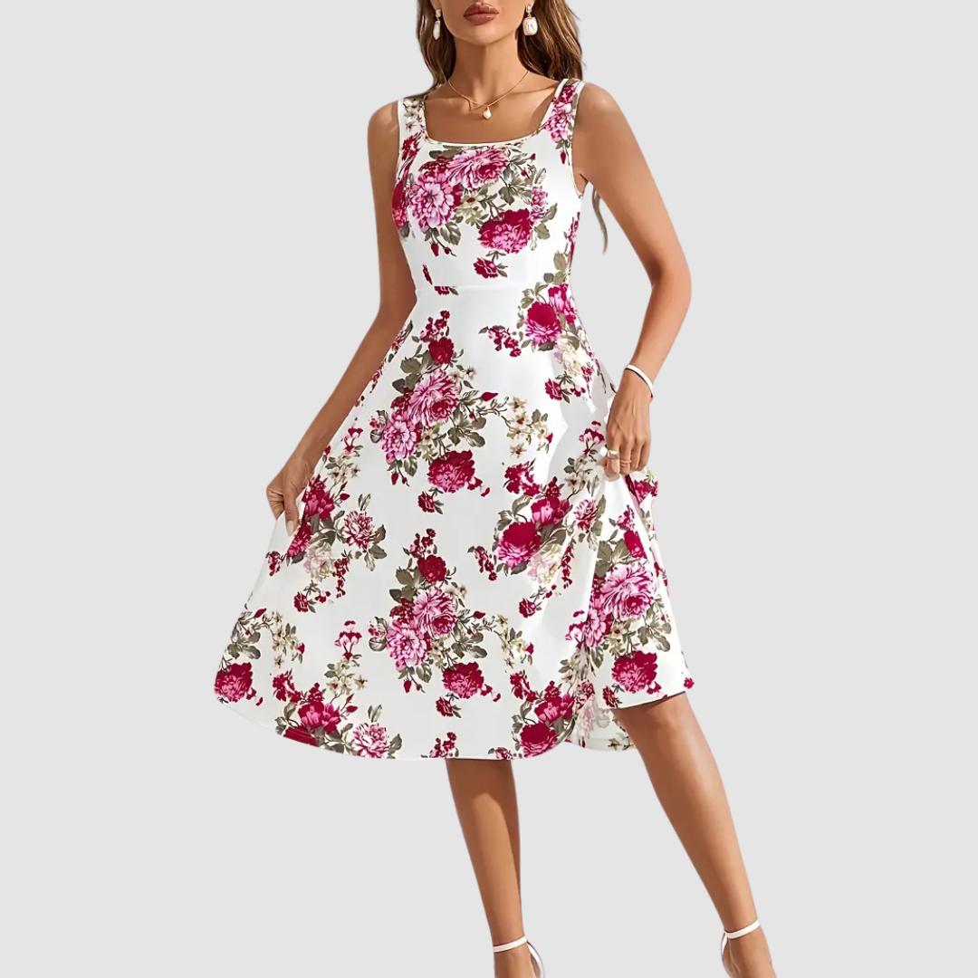 Sienna | Floral A-Line Dress