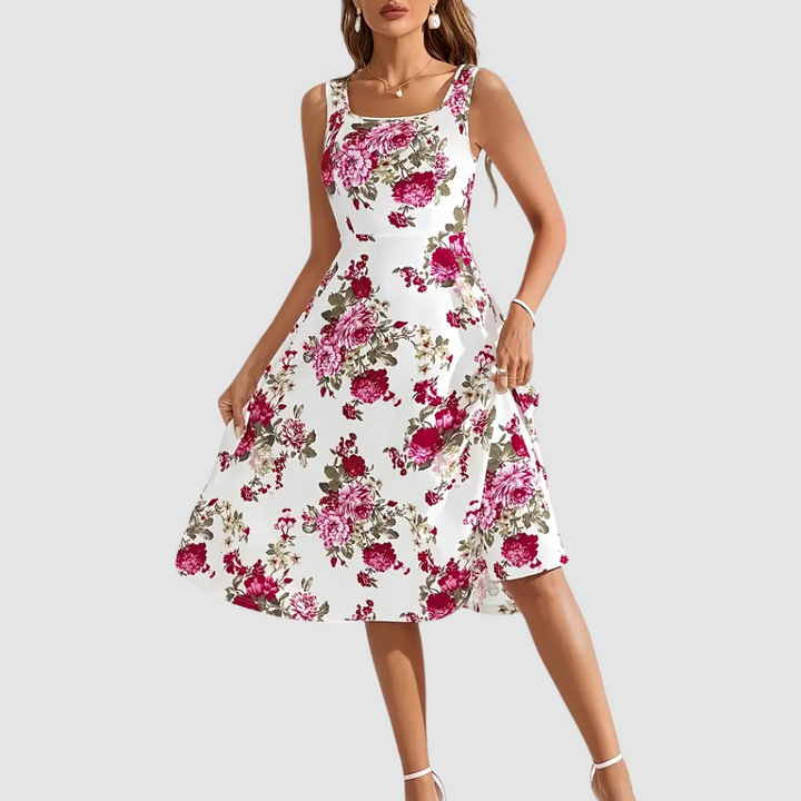 Sienna | Floral A-Line Dress