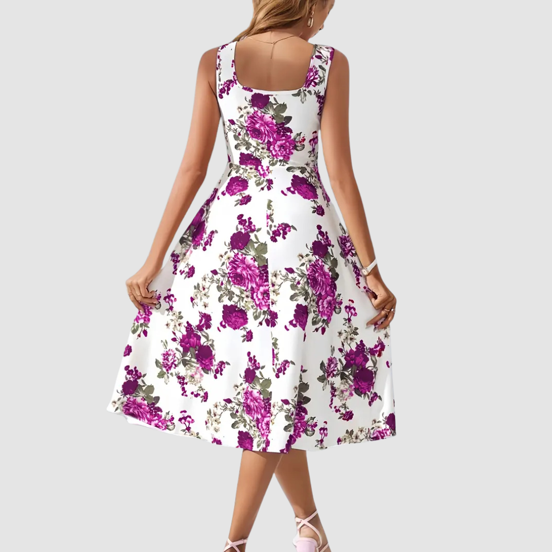 Sienna | Floral A-Line Dress