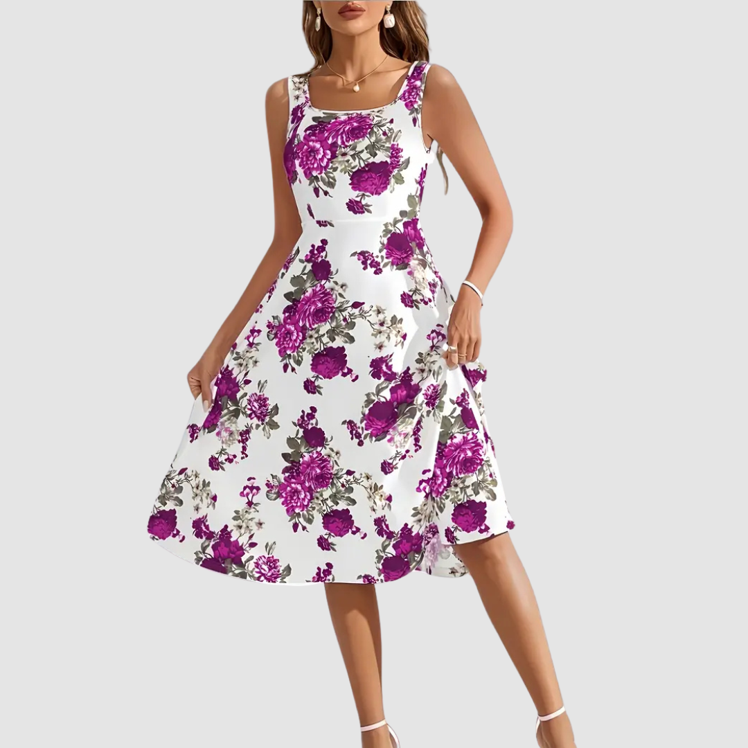 Sienna | Floral A-Line Dress