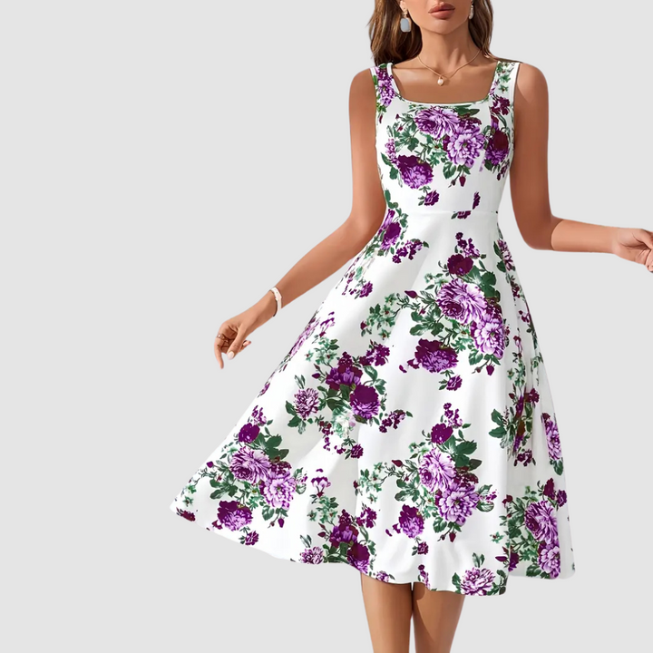 Sienna | Floral A-Line Dress