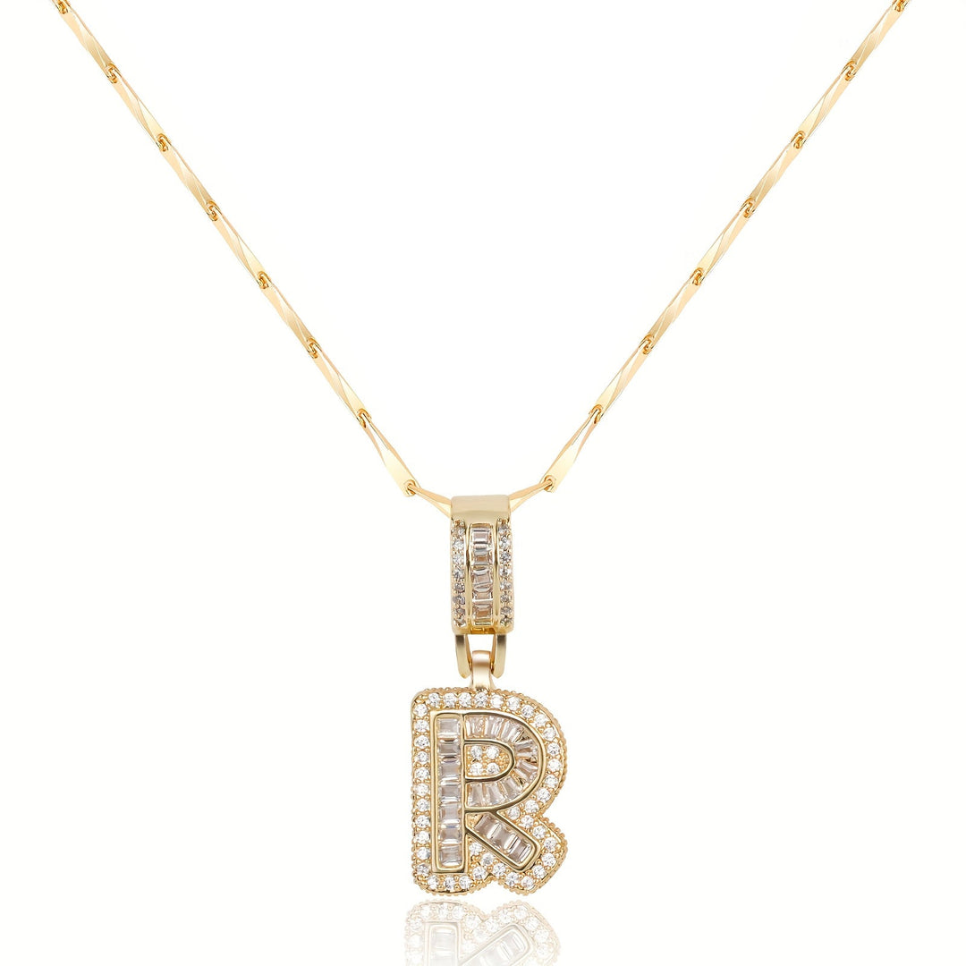 Bold Initial Necklace