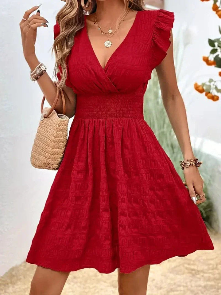 Anouk | Sleeveless Ruffle Dress