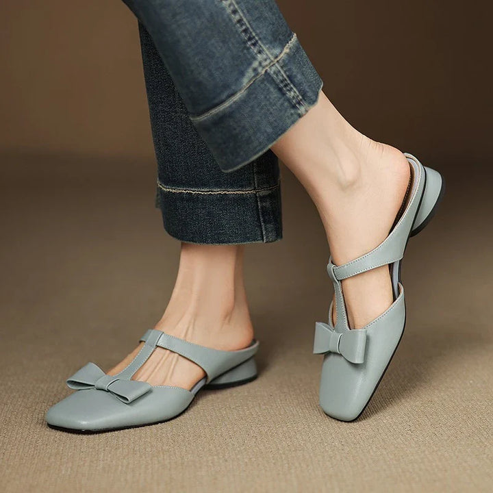 Carys | Leather Mules