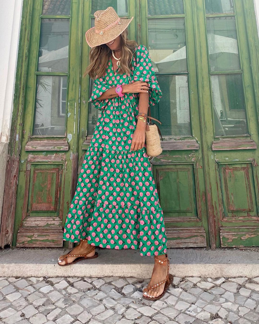 Saffron | Bohemian Long Dress