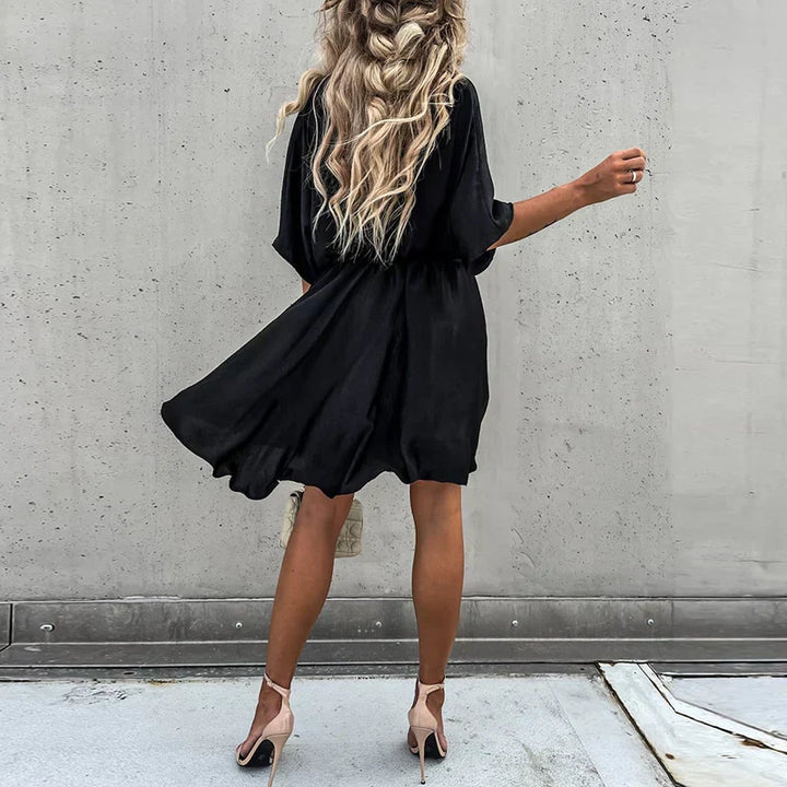 Sabrina | High Waist Mini Dress