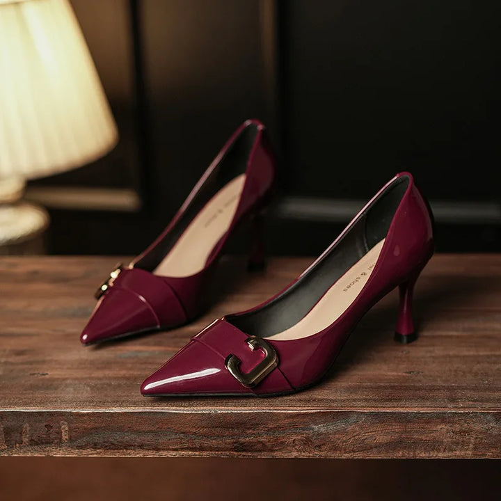 Lysandra | Patent Leather Heels