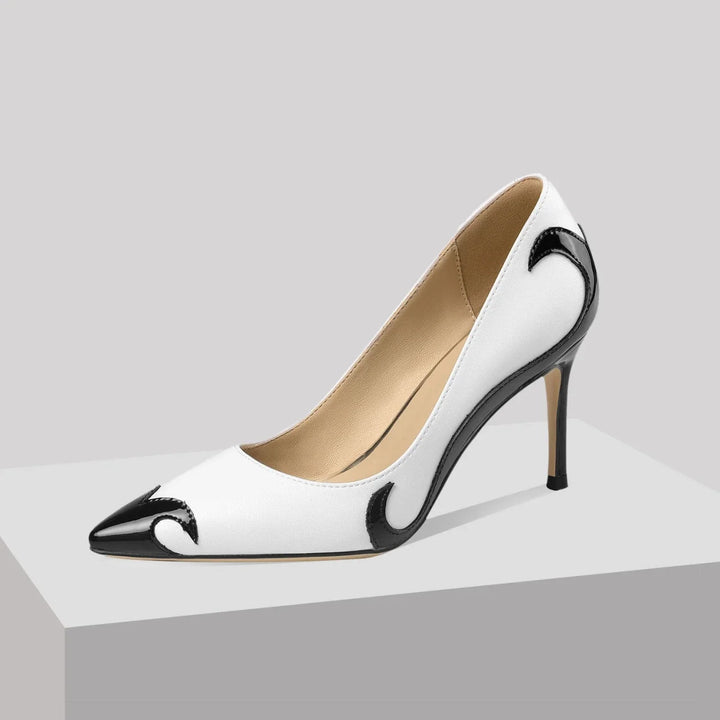 Zara | Leather Heels