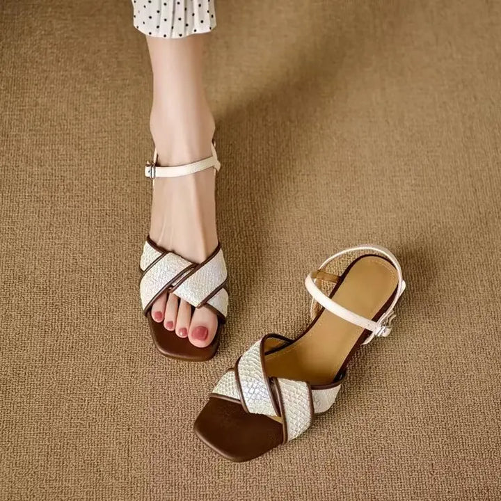 Amara | Entrelacé Flats