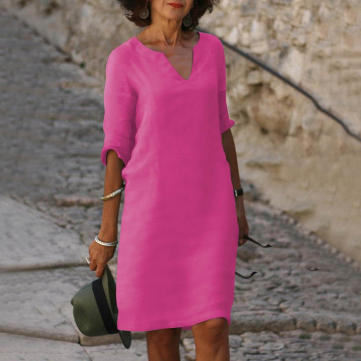 Amara | V-Neck Dress