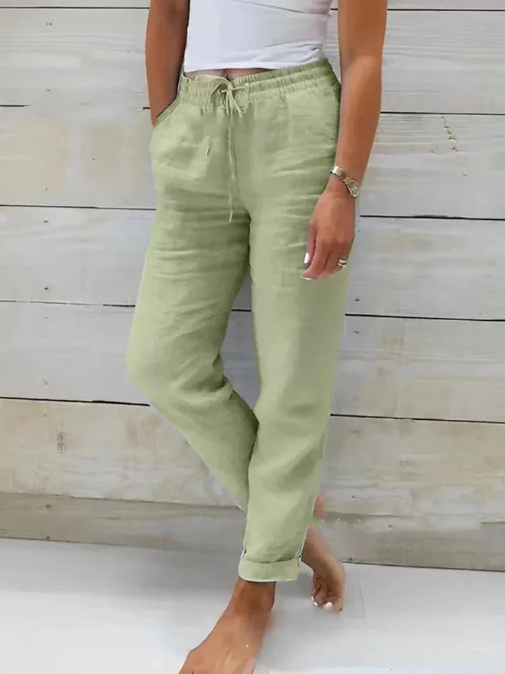 Monica Secrets | Relaxed Drawstring Trousers