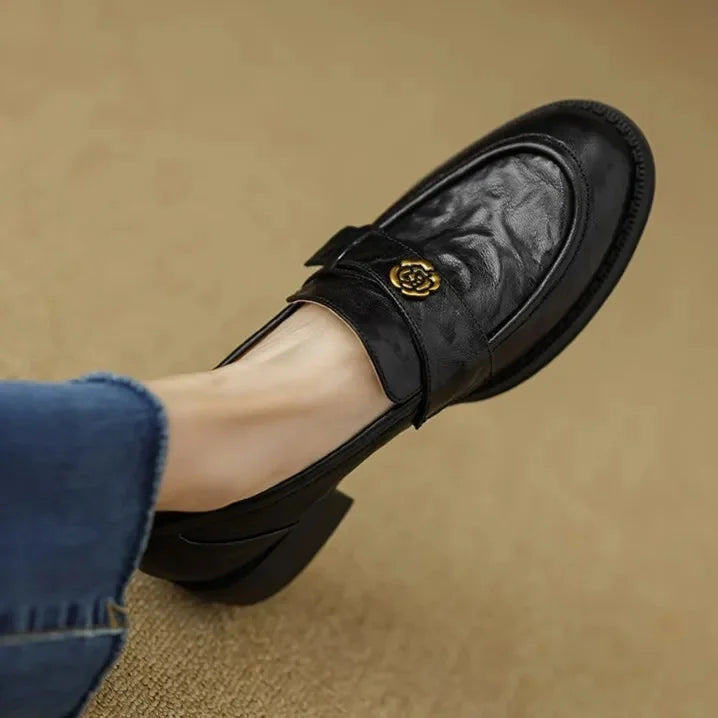 Monica Secrets | Heeled Loafers