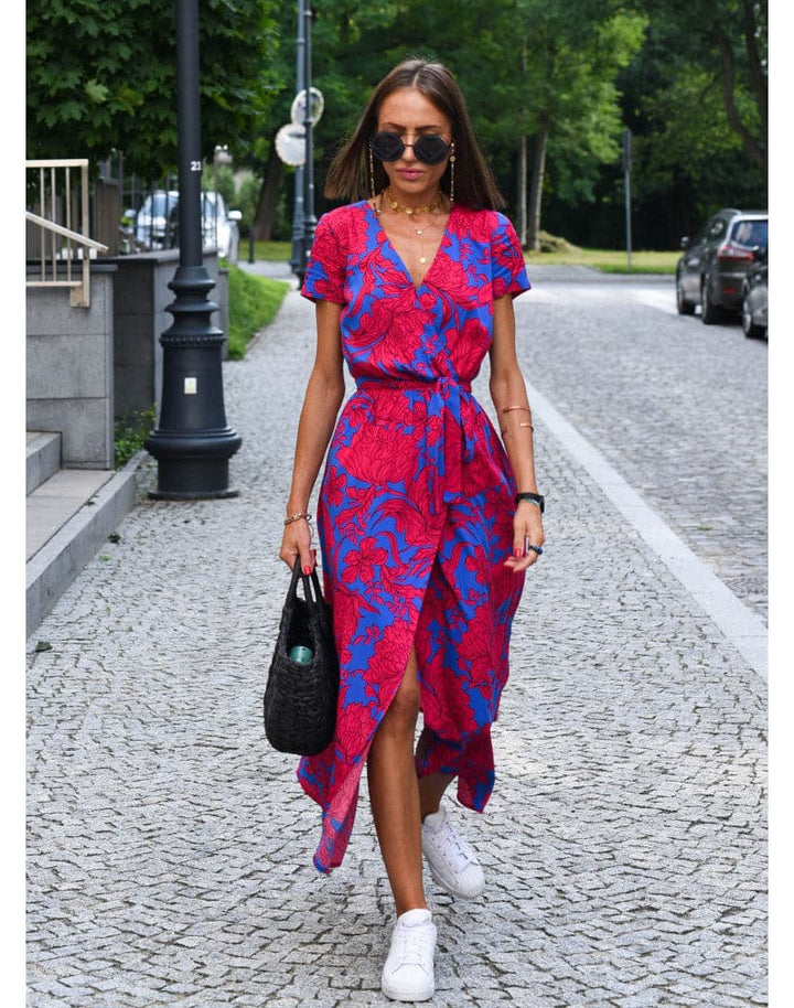 Lena | V-Neck Wrap Dress