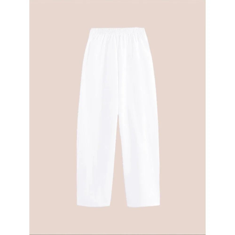 Monica Secrets | Artistic Print Trousers