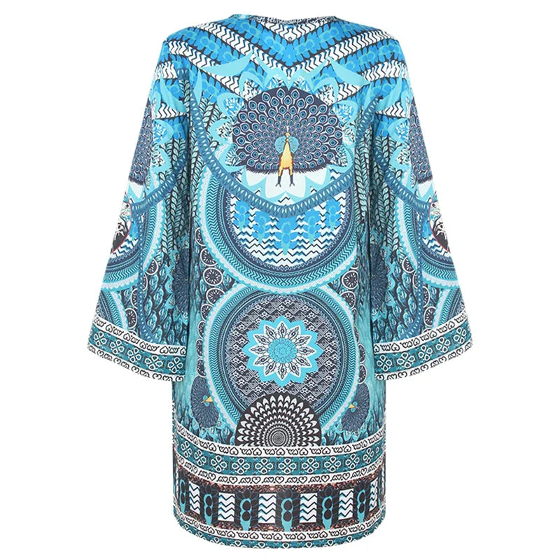 Cassandra | V-Neck Tunic Dress