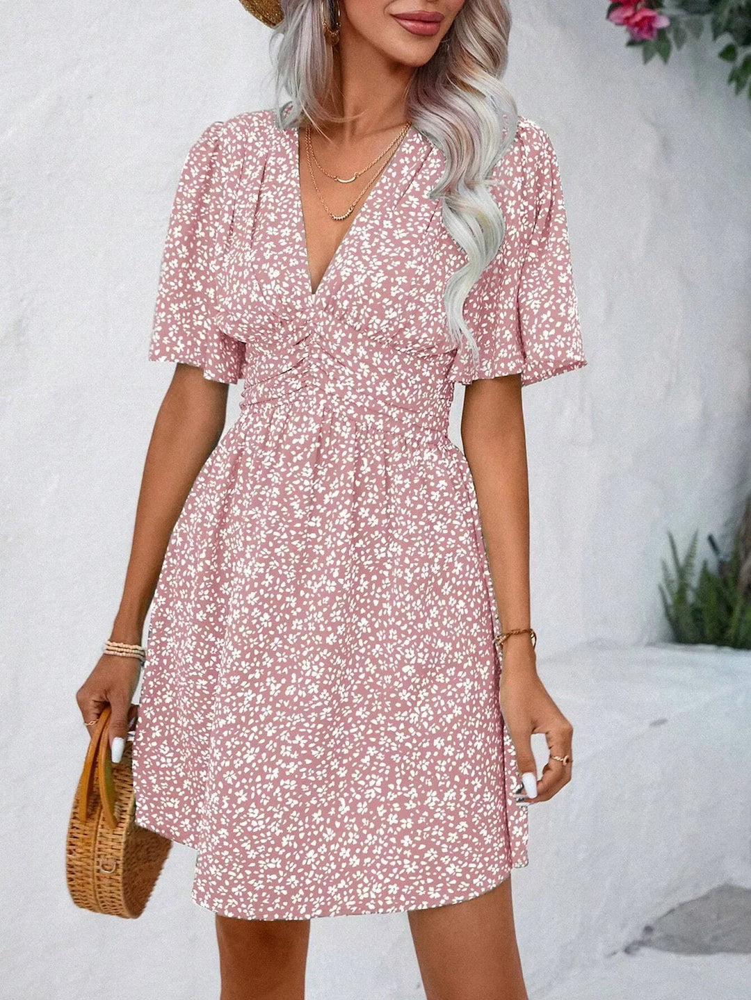 Seraphina | Floral Mini Dress