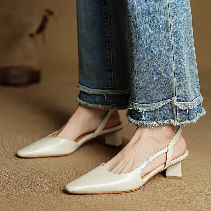 Marisol | Leather Heels