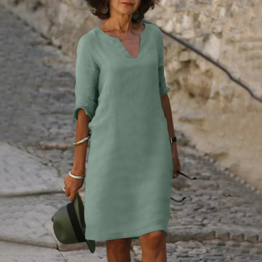 Amara | V-Neck Dress