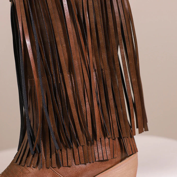 Elara | Suede Leather Boots