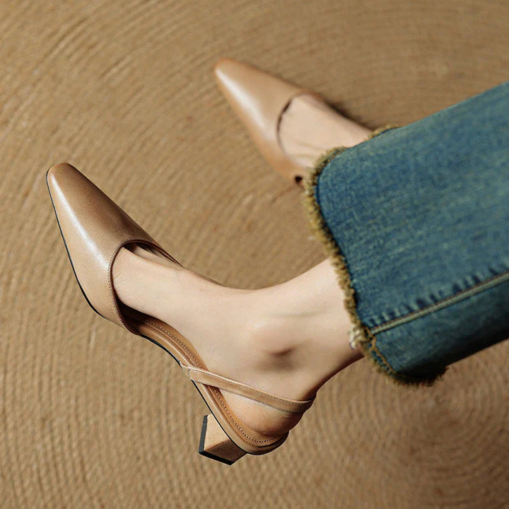 Marisol | Leather Heels