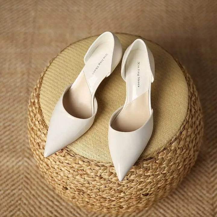 Liora | Leather Heels