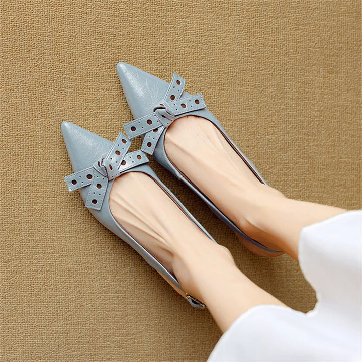 Sophie | Leather Heels