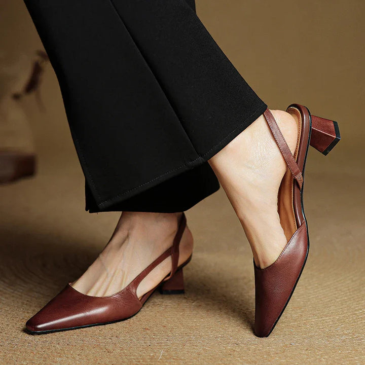 Marisol | Leather Heels