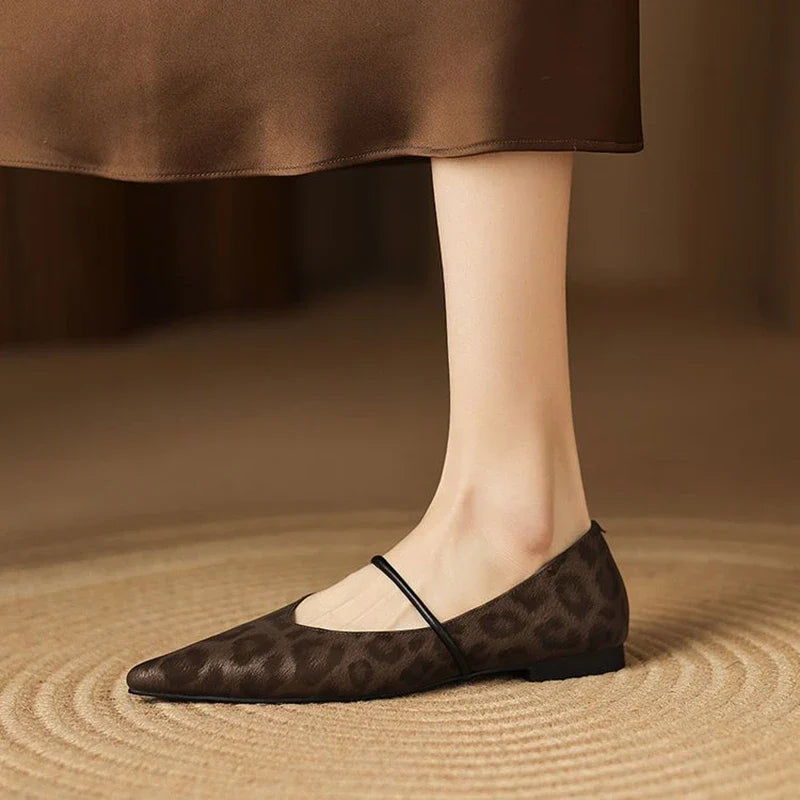 Mireille | Leather Flats