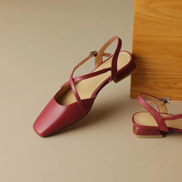 Sienna | Leather Flats