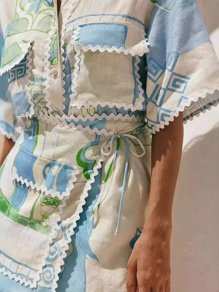 Anouk | Chic Patchwork Set