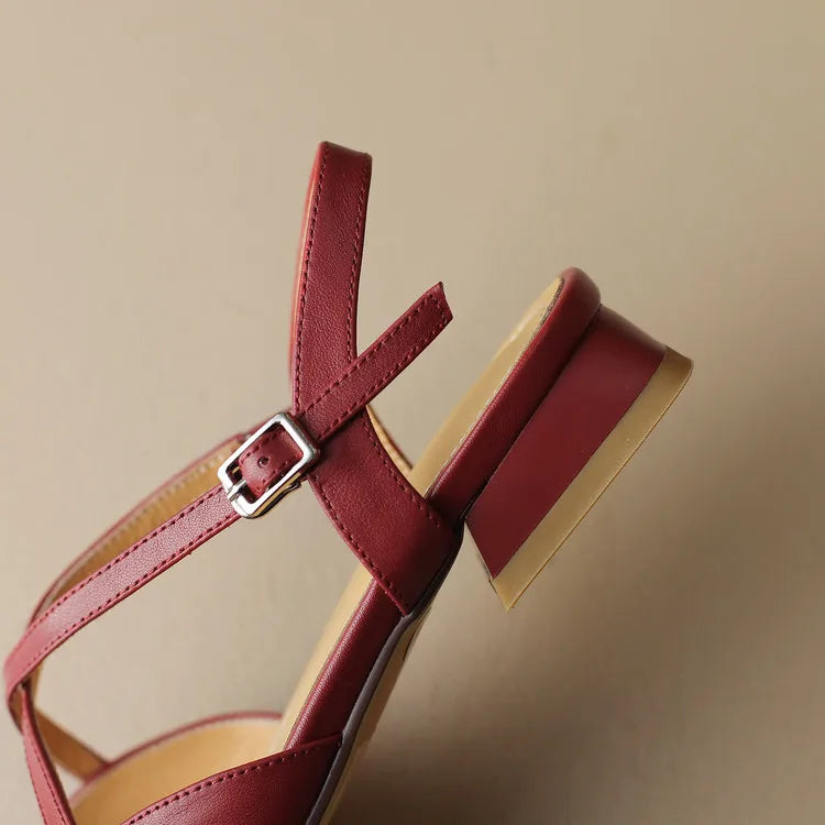 Sienna | Leather Flats