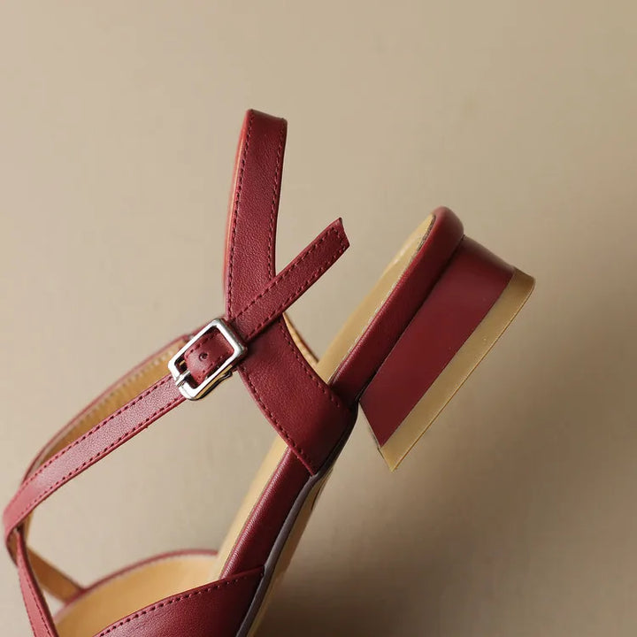 Sienna | Leather Flats