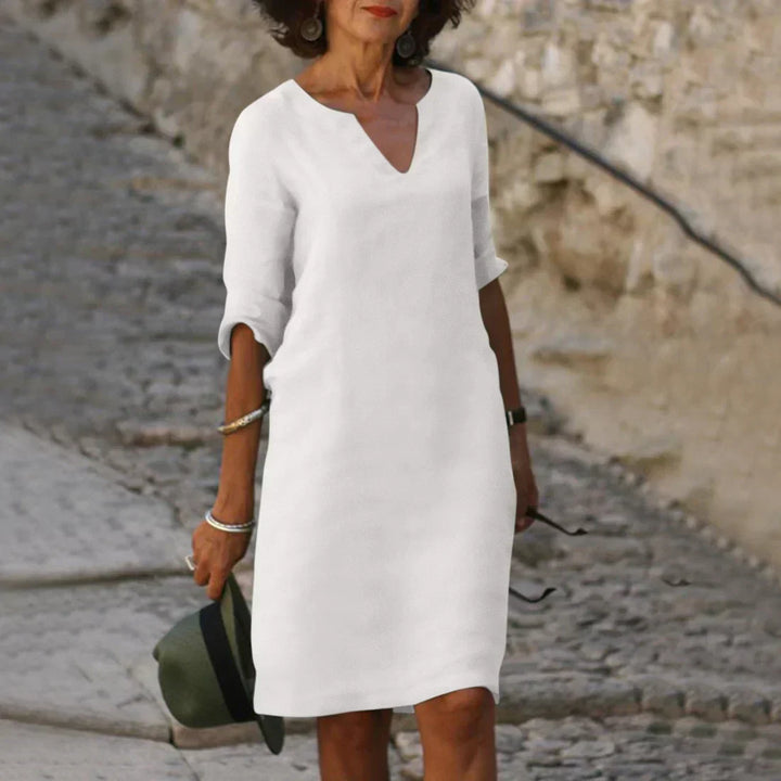 Amara | V-Neck Dress