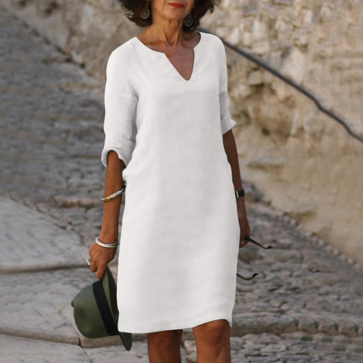 Amara | V-Neck Dress