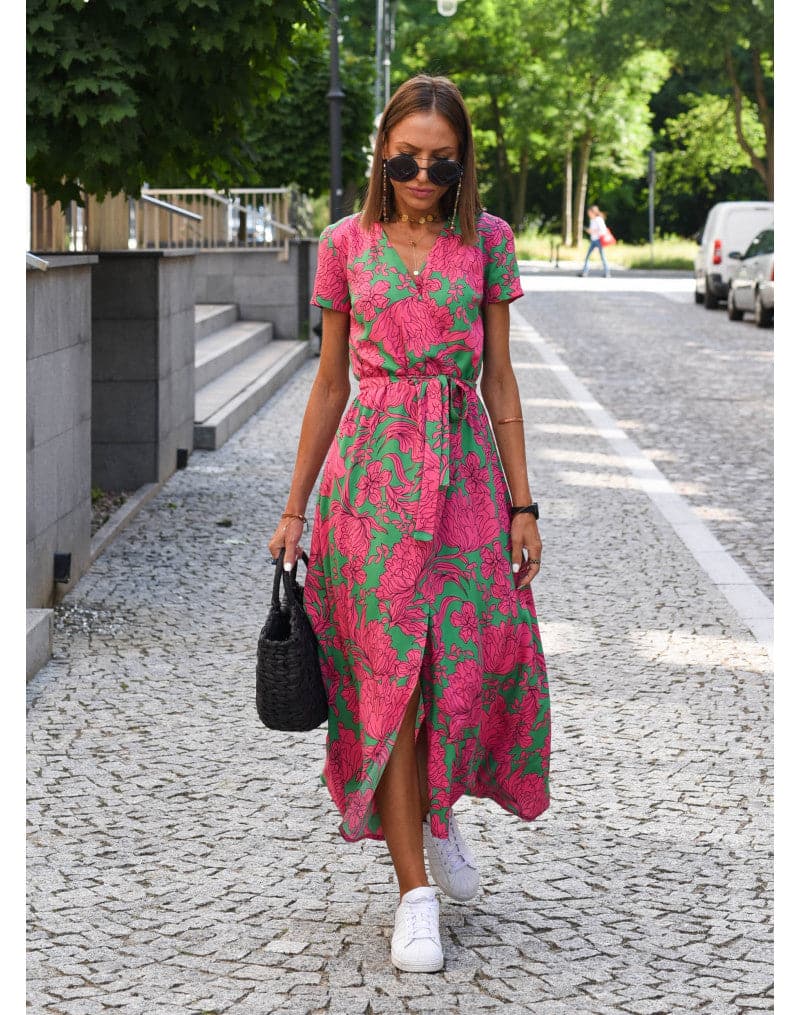 Lena | V-Neck Wrap Dress