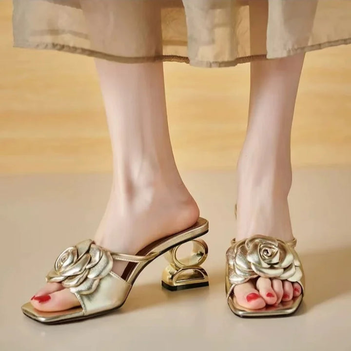 Elowen | Floral Sandals
