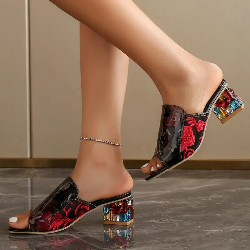 Monica Secrets | Mosaic Heels