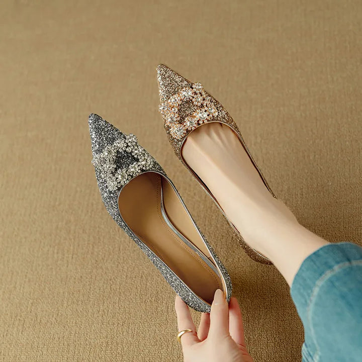 Monica Secrets | Glitter Pumps