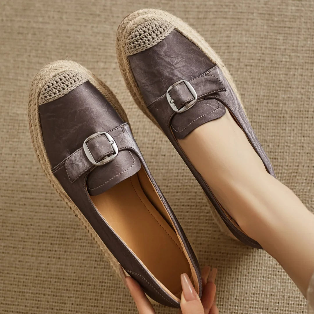 Monica Secrets | Genuine Leather Platforms