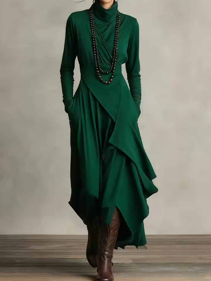 Isolde | Draped Dress