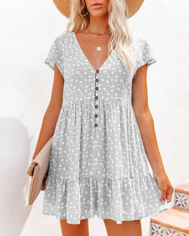 Eleanora | Floral Midi Dress